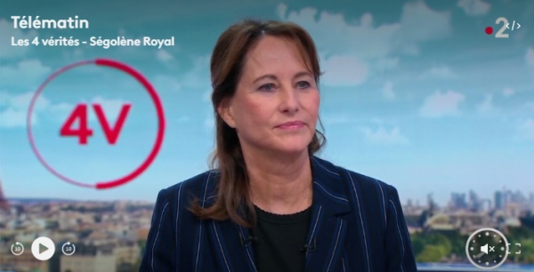 Invitée de Caroline Roux dans Télé Matin sur France 2